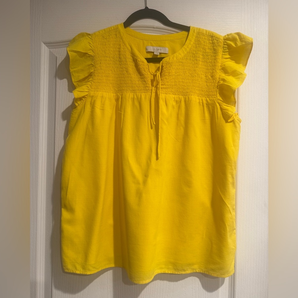 LOFT yellow Large top